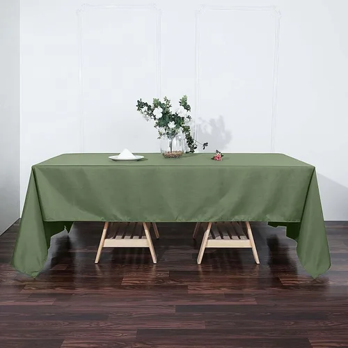 Vista 138 de Efavormart - Mantel rectangular, 60 x 102 pulgadas, resistente a las manchas y a las arrugas, lavable, mantel decorativo oblongo de tela de Amatista