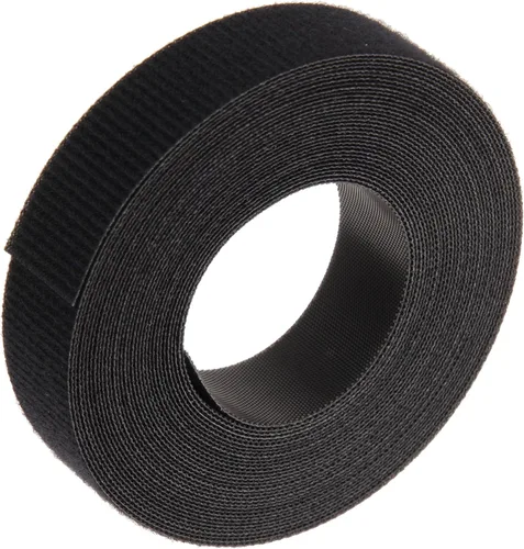 Vista 3 de Panduit Rollo de cable Tak-Tape de gancho y bucle, ajustable y liberable, 35 pies x 0.75 pulgadas, negro (paquete de 10)