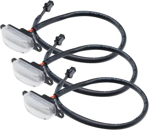 Vista 2 de ORACLE Lighting 5889-005-C Kit de luces LED universales ámbar con lente transparente estilo pre-corredor, estilo elegante y agresivo, sin
