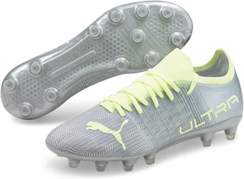Vista 8 de PUMA Womens Ultra 3.4 Firm GroundSoccer Cleats Cleated, Firm Ground - Silver