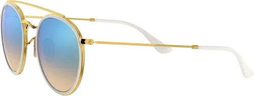 Vista 3 de Ray-Ban RB3647N - Gafas de sol redondas de doble puente para mujer