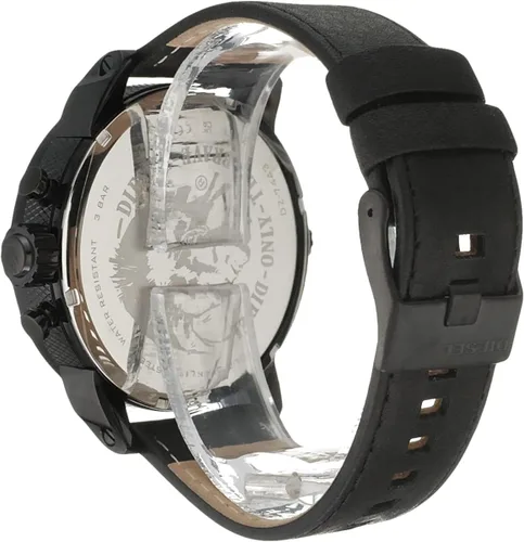 Vista 3 de Diesel DZ7443 - Reloj de pulsera para hombre con esfera de cronógrafo color azul y rojo