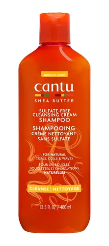 Vista 3 de Cantu Champú en crema limpiadora sin sulfato de manteca de karité, 3 onzas líquidas