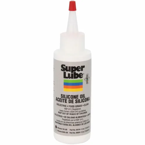 Vista 7 de Super Lube Aceite de silicona CST de alta y baja temperatura (transparente, botella de 4 onzas) Certificado NSF de grado alimenticio y limpio