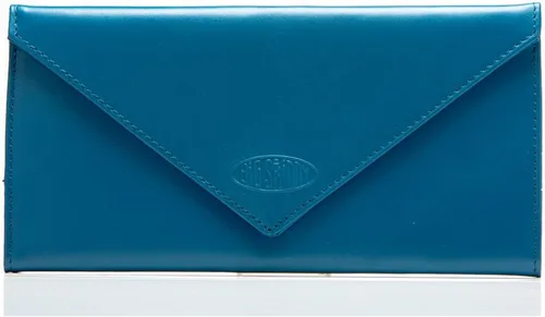 Vista 7 de Big Skinny Slimvelope - Cartera delgada de piel para mujer, con capacidad para hasta 40 tarjetas Negro