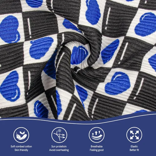 Vista 11 de Camisas hawaianas para perros, de secado rápido, de malla refrescante, de verano, con estampado de coco para perros pequeños, azul y amarillo, XS
