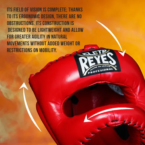 Vista 3 de CLETO REYES Casco tradicional de boxeo para hombres y mujeres, protector para la cabeza, protector facial, deportes de combate