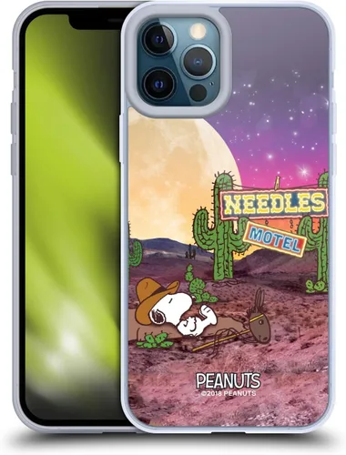 Vista 90 de Head Case Designs Funda de gel con licencia oficial de Peanuts Nebula Cactus Needles Snoopy Space Cowboy [protección de grado militar] compatible