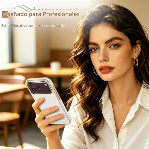 Vista 7 de LOHASIC Funda de piel de lujo para iPhone 18 Pro Max/iPhone 17 Pro Max Beige