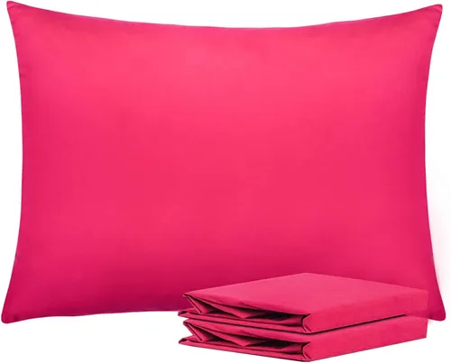 Vista 128 de NTBAY Juego de fundas de almohada estándar, paquete de 2 fundas de almohada de microfibra cepillada de 20 x 26 pulgadas, suaves, sin arrugas Aqua