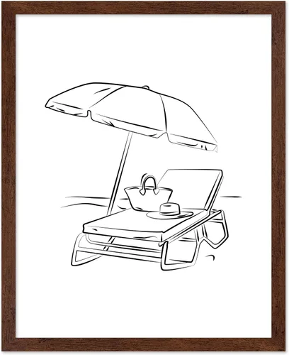 Vista 18 de Poster Master Swan Floaty Poster - Retro Woman Print - Pool Art - Swimming Illustration - Line Sketch - Abstract Design - Chic Boho Decor - Great