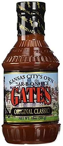 Vista 3 de Gates Original Classic Bar-B-Q - Salsa y extra picante, paquete variado de 2