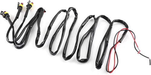 Vista 6 de Raptor Conversion Grill Grille Cable de mazo de cables para F-150 F150 W/F&R/LED