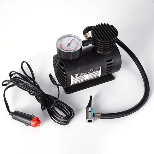 Vista 7 de RiToEasysports Automatic Electric Pneumatic, 300PSI 12V Mini Compressor Air Pump Electric Tire Air Inflator Pump Mini Air Compressor