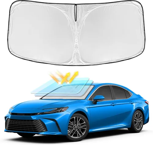 Vista 208 de Parasol de 4 capas para parabrisas, ajuste personalizado, tela 240T