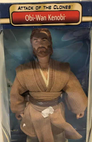 Vista 3 de Star Wars AOTC Obi Wan Kenobi - Figura de coleccionista de 12 pulgadas