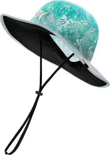 Vista 20 de KastKing Sol Armis UPF 50 Boonie Hat for Sun Protection,Men Women Emboscada