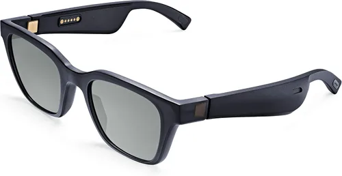 Vista 2 de Bose Marcos - Gafas de sol de audio con auriculares abiertos, color negro, con conectividad Bluetooth