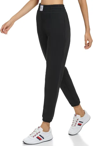 Vista 2 de Tommy Hilfiger Pantalones deportivos elásticos de fácil ajuste para mujer