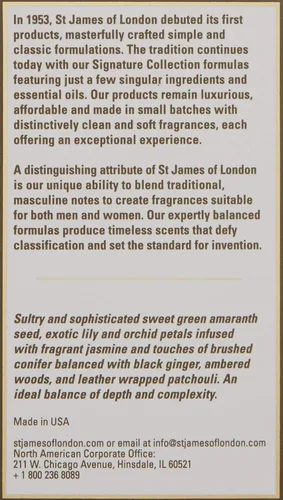 Vista 3 de St James of London Parfum de jengibre negro y amaranto