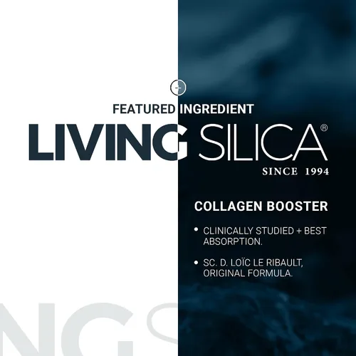 Vista 7 de Living Silica Gotas de sílice ORGONO - Tamaño de viaje Fórmula vegana y a base de minerales 3.4 fl oz
