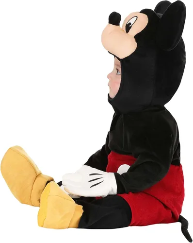 Vista 6 de Infant Snuggly Mickey Mouse Costume