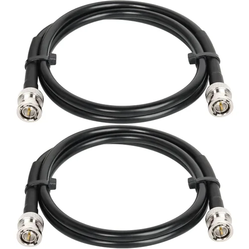 Vista 22 de XRDS -RF Cable SDI de 1 pie, cable de video digital macho BNC 75 ohmios RG59 BNC Cables soporta HD-SDI/3G/6G-SDI/4K/8K (2PCS)