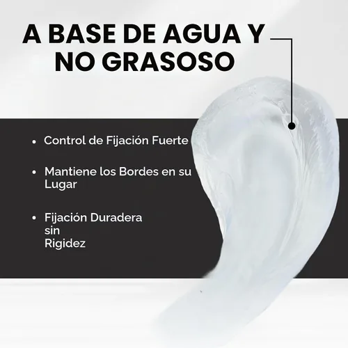 Vista 4 de Style Factor Edge Booster Strong Hold Pomada a base de agua Formulada con aceite de argán para la humedad y alto brillo Gel de control de bordes