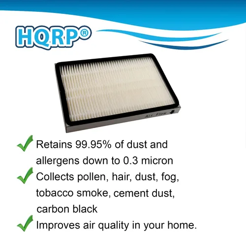 Vista 3 de HQRP Reemplazo del filtro HEPA de escape para Sears Kenmore EF-1 EF1 86889 20-86889 40324 KC38KCEN1000 53295 8175062 WPL4370417 2086889 piezas