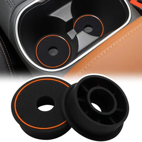 Vista 9 de Auovo Espaciador de repuesto para portavasos de 2.75 pulgadas, apto para Chevy Camry, accesorios de silicona, soporte para tazas, elevador