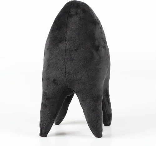 Vista 4 de Muñeco de peluche negro, almohada de peluche, juego de cosplay, mercancía, regalos de utilería