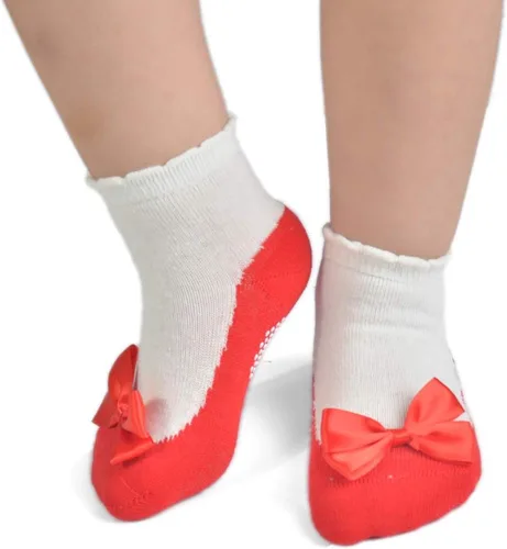 Vista 3 de EPEIUS Calcetines antideslizantes unisex para bebés y niños (juego de 6)