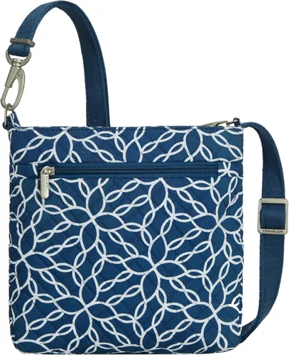 Vista 107 de Travelon Mini bolso de hombro clásico antirrobo