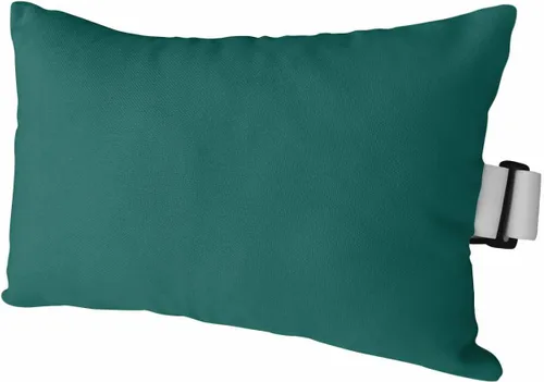 Vista 16 de Almohada para silla de playa para exteriores, color azul, para tumbona, almohada reclinable impermeable con banda elástica e insertos de almohada