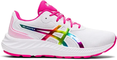 Vista 4 de ASICS Gel-Excite 9 - Tenis de correr para niños, Negro papaya