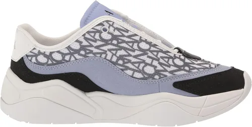 Vista 6 de AX ARMANI EXCHANGE Women's Cher Allover Logo Chunky Sneakers