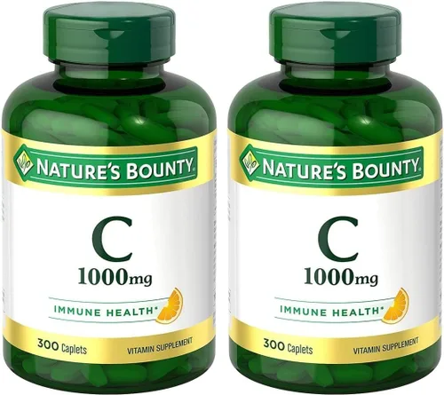Vista 8 de Nature’s Bounty Vitamina C 1000mg, suplemento de apoyo inmune, poderoso antioxidante, 1 paquete, 100 cápsulas