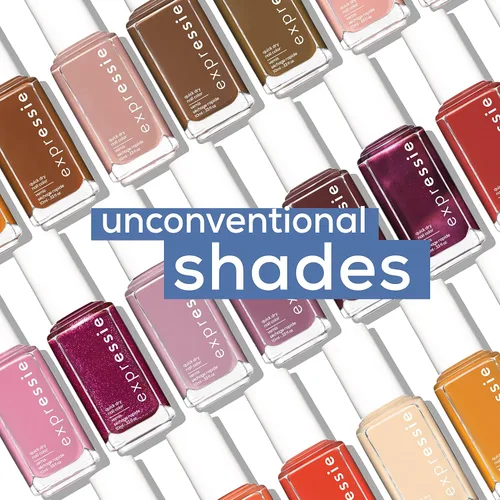 Vista 7 de essie expressie - Esmalte de uñas vegano de secado rápido, notificaciones, rojo vino, 0.33 onzas.