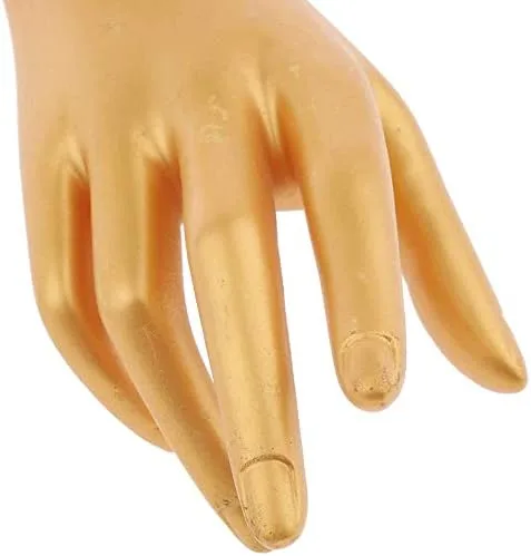 Vista 3 de koTTIYA Soporte para exhibición de joyas, maniquí femenino, pulsera de mano, guantes de anillo, organizador de exhibición, organizador de joyas