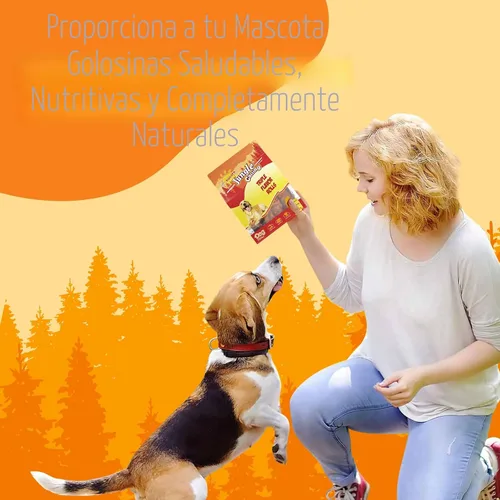 Vista 9 de Jungle Calling Rollos para Perros de Triple Sabor, Hechos con Carne Real de Pollo, Pato y Res, Snacks para Perros Sin Cuero Crudo, Saludables