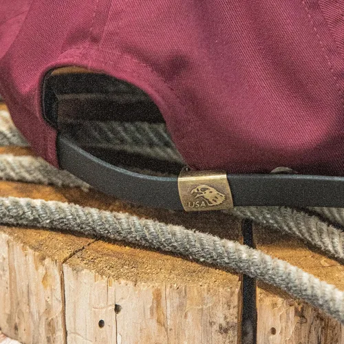 Vista 4 de King Ropes - Gorra de camionero ajustable de 5 paneles de algodón y poliéster