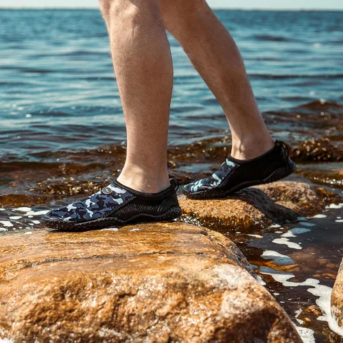 Vista 7 de NORTY Wave Aqua Sock - Water Shoes for Men - Swim Shoes for Men - Beach Shoes for Men - Water Socks - Aqua Shoes - Swimming Shoes