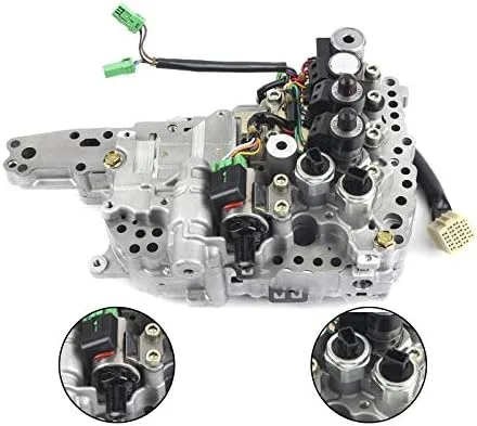Vista 2 de JF011E RE0F10A Cuerpo de válvula de globo metálico para Nissan Altima Sentra Dodge F1CJA CVT (2 Sensores de Presión)