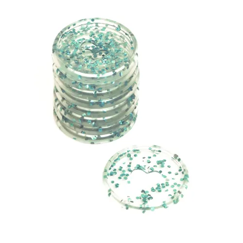 Vista 17 de Craftelier - Anillos de Disco M Metálicos con Corte de Troquel en Forma de Corazón para Encuadernación de Scrapbooking para Planners, Agendas