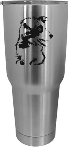 Vista 57 de Cairn Terrier - Vaso grabado con temática de perro, 30 onzas