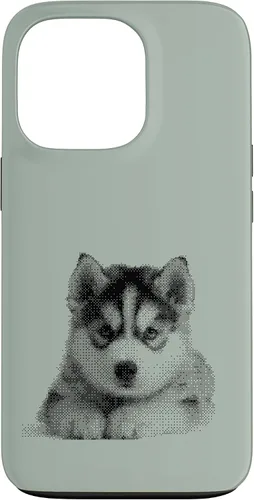 Vista 10 de Chic Husky Puppy - Funda para iPhone 16
