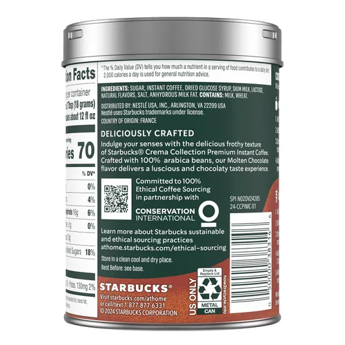 Vista 11 de Starbucks Chocolate fundido instantáneo prémium