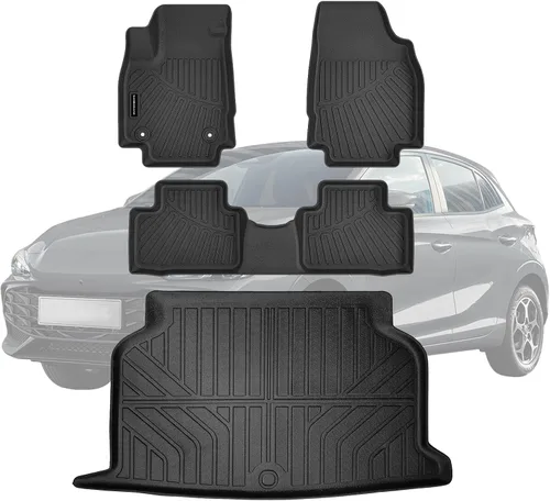 Vista 48 de Revestimientos de suelo para Acura ADX y Honda HR-V 2023-2026 TPE 2023-2026 TPE protección para todo tipo de clima, tapetes de primera y 2ª fila