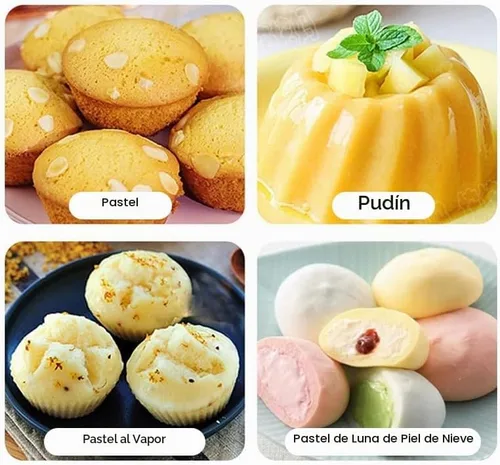 Vista 8 de 5 moldes de silicona para hornear, mini cupcakes, forros para magdalenas, tazas reutilizables para horno, freidora de aire, microondas