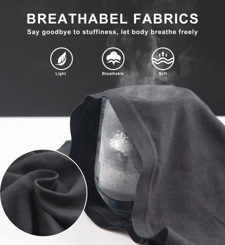 Vista 4 de YADIFEN Paquete de 510 ropa interior de algodón para mujer, bragas hipster, bragas bajas, bikini